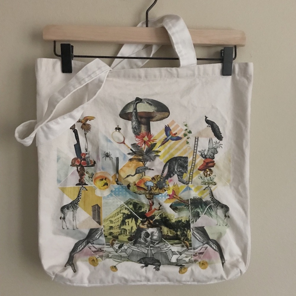 •reusable canvas bag•